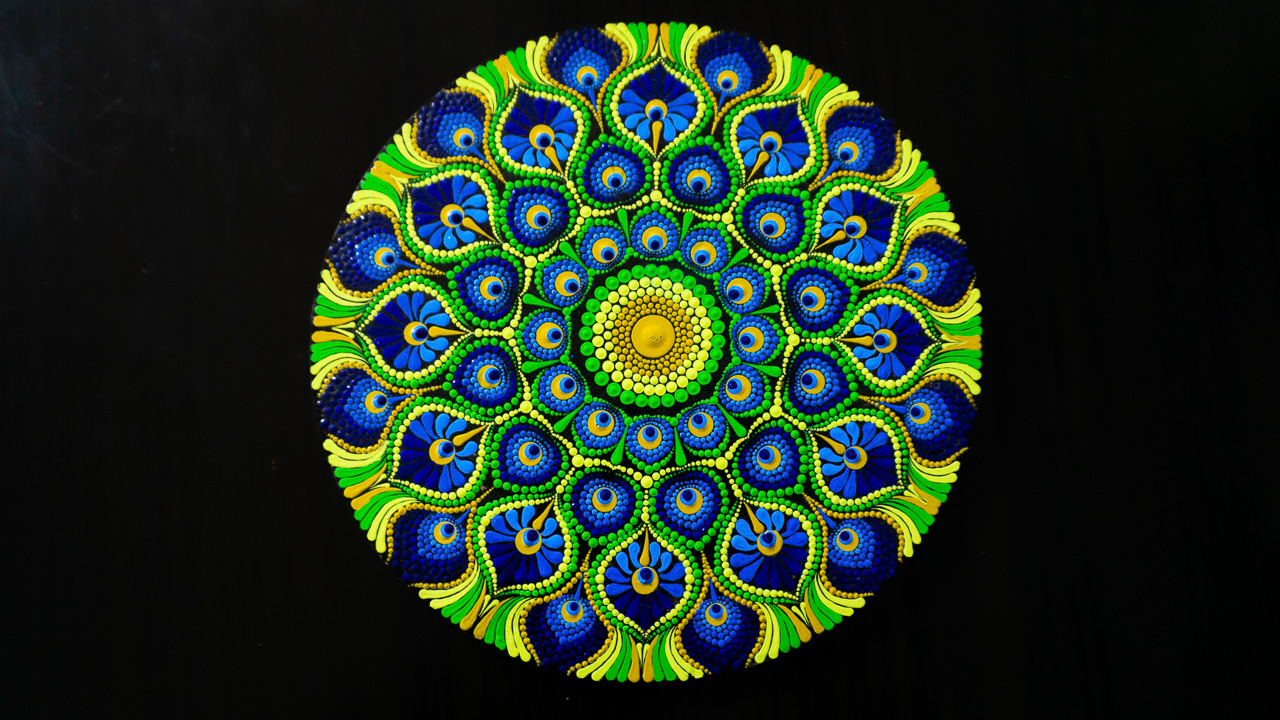 preview of Peacock themed artwork