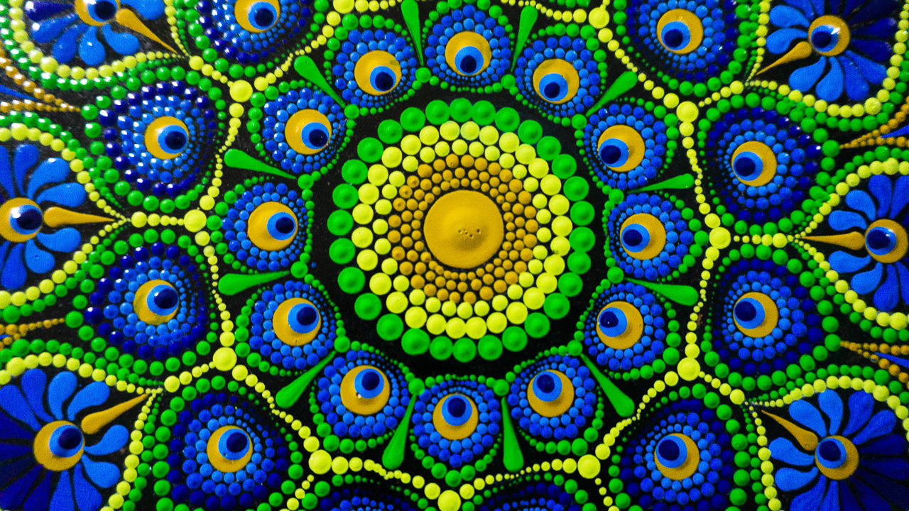 preview of Peacock themed artwork