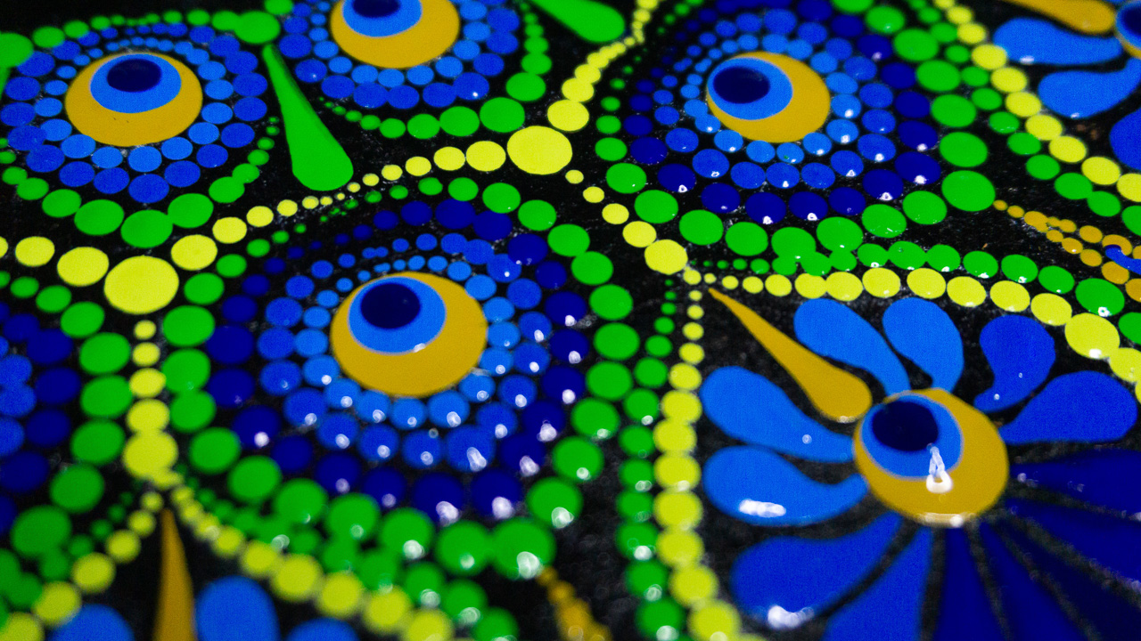 preview of Peacock themed artwork