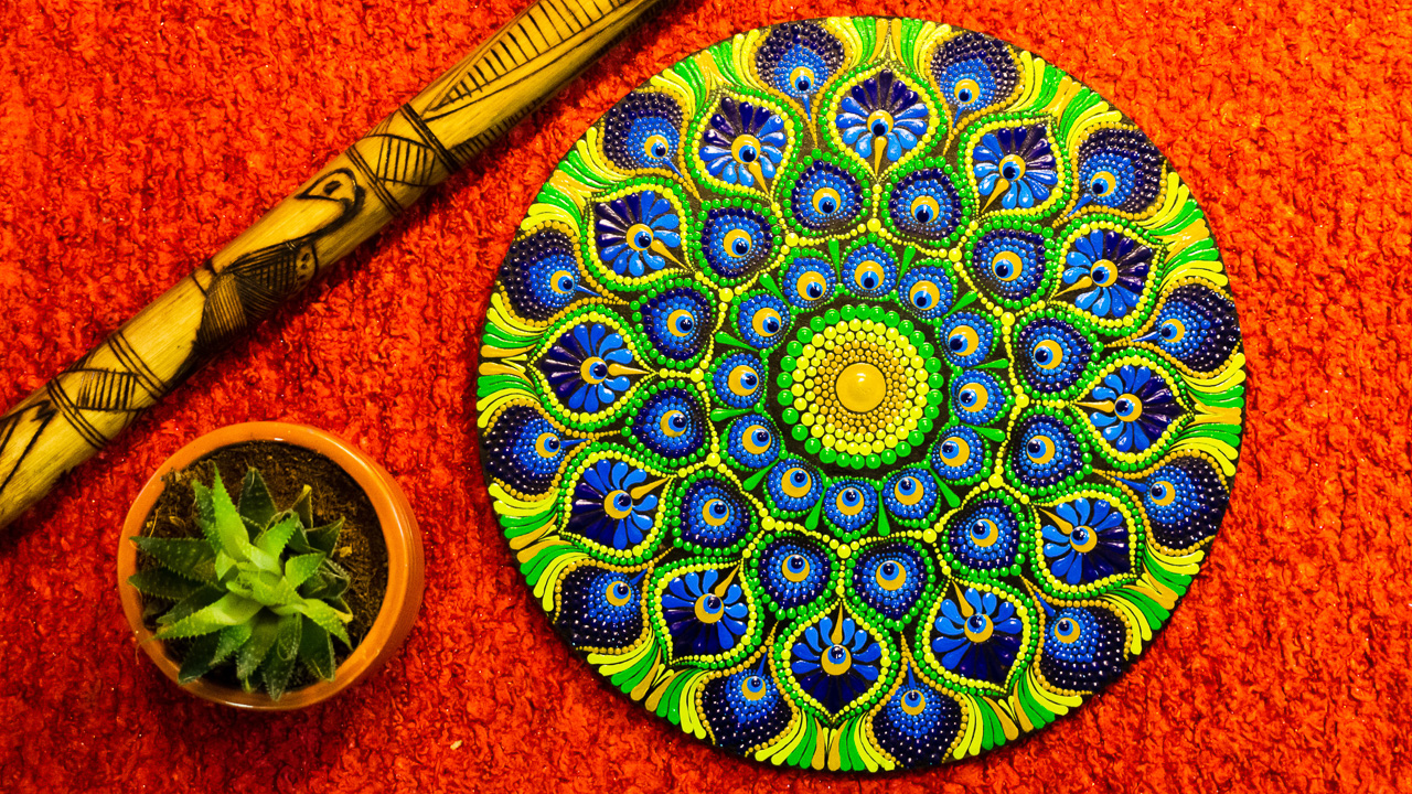 preview of Peacock themed artwork